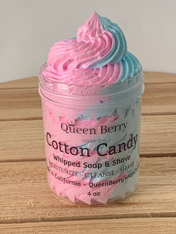 Best Selling Cotton Candy Whipped Soap & Shave, Body Whip