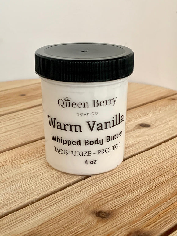 Vanilla Comfort - Whipped Body Butter - Shea Butter - Hand & Body Cream - Paraben and Cruelty Free
