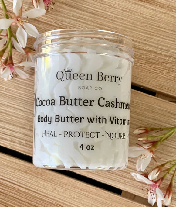 Cocoa Butter and Cashmere - Whipped Body Butter Lotion