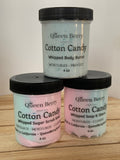 Cotton Candy Trio - Whipped Body Butter, Whipped Sugar Scrub Soap & Whipped Soap and Shave