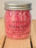 Sea Salt Bath Soak - Compare to Love Spell - Relax - Detox - Enjoy your ME time - Self Care - 12 oz