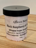 Raspberry & Vanilla - Whipped Sugar Scrub Soap - Paraben and Cruelty Free - Exfoliate and Cleanse