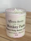 Monkey Farts - Whipped Body Butter / Body Lotion - Hand Cream - Paraben and Cruelty Free