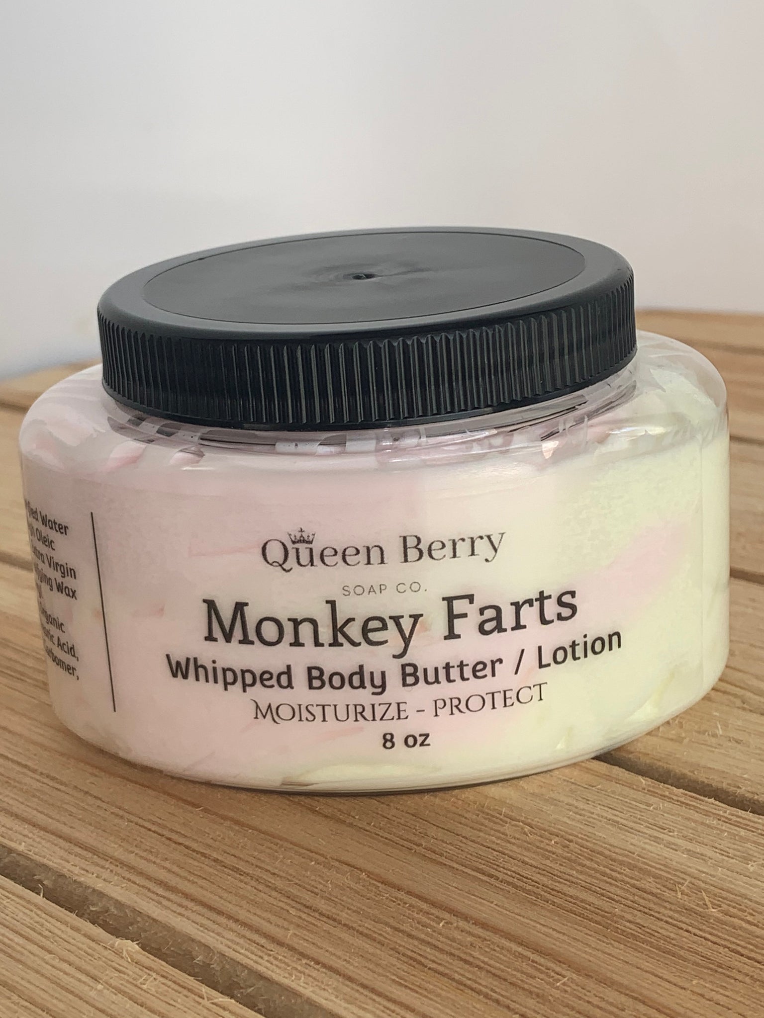 Monkey Farts Coconut Shea Body Butter 8 oz. – Lu Lu's Suds