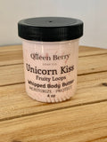 Unicorn Kiss - Fruity Loops - Whipped Body Butter - Hand & Body Lotion - Paraben and Cruelty Free - Thick Body Cream